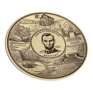 Collectors plate LE Abraham Lincoln’s birthplace Kentucky